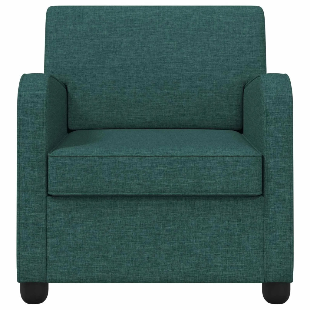 Poltrona Verde Scuro Tessuto 42043398