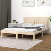 Giroletto-Struttura Letto in Legno Massello 200x200 cm 799767
