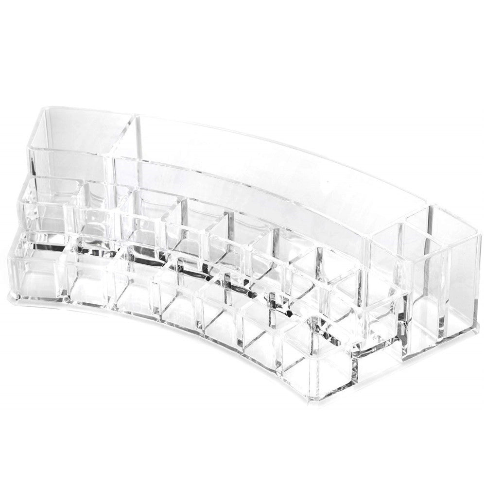 Trade Shop - Organizzatore Cosmetici Curvo  10247 Espositore 19 Comparti Organizer Make Up -