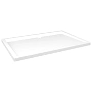 Piatto Doccia in ABS Rettangolare Bianco 80x120 cm CFW9217858