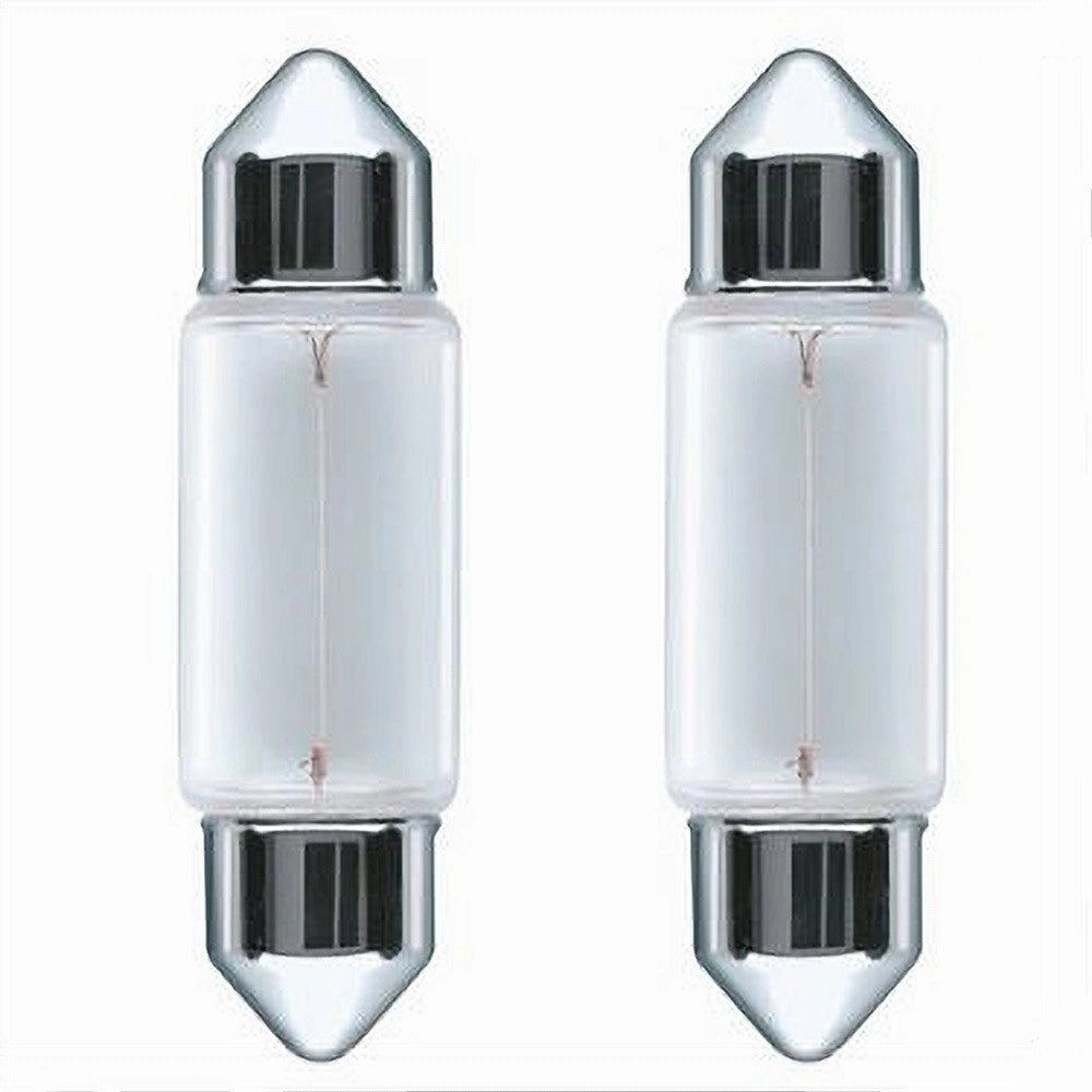 Trade Shop - Lampadine Di Posizione Sv8.5 Maxtech L-p065 12v/44mm 5 Watt 2700k Ultra Luminose -