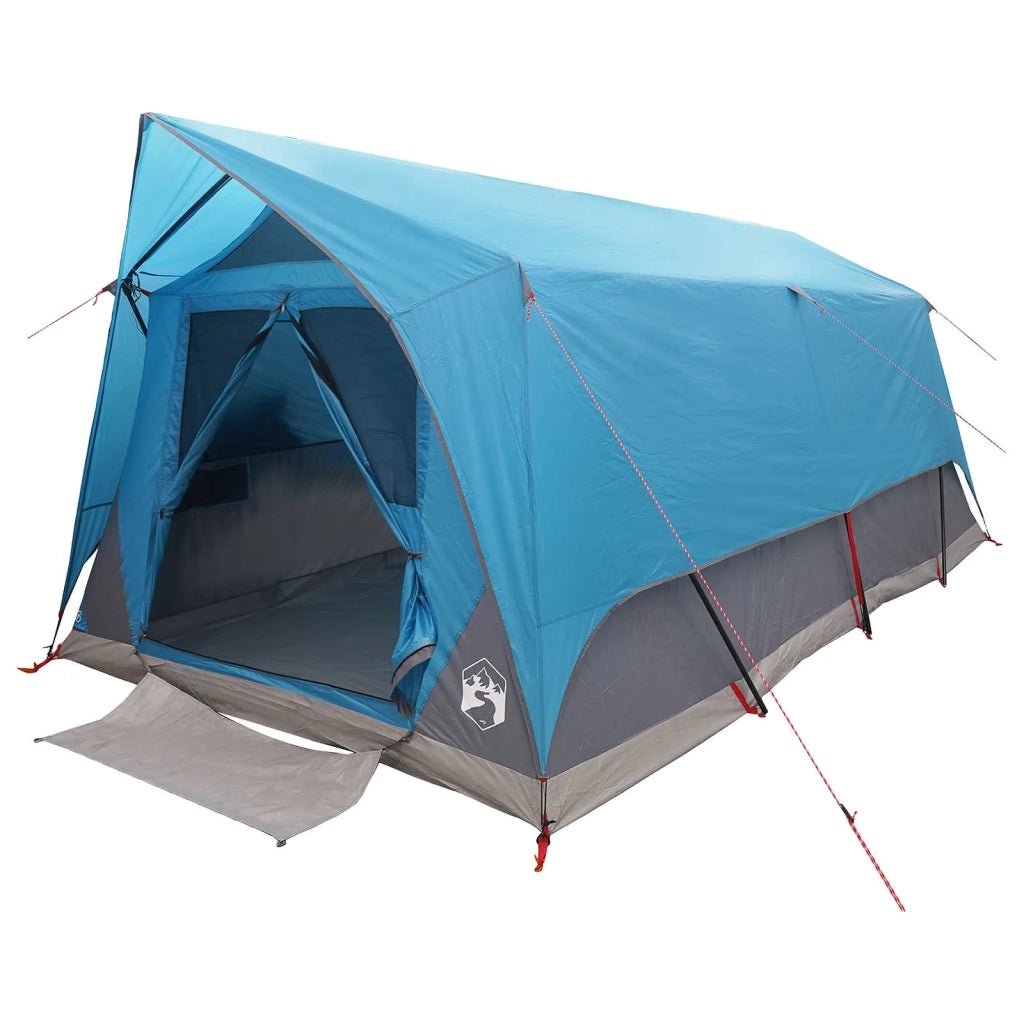 Tenda a tunnel con tetto Blu 10 persone Poliestere e Acciaio 42028662