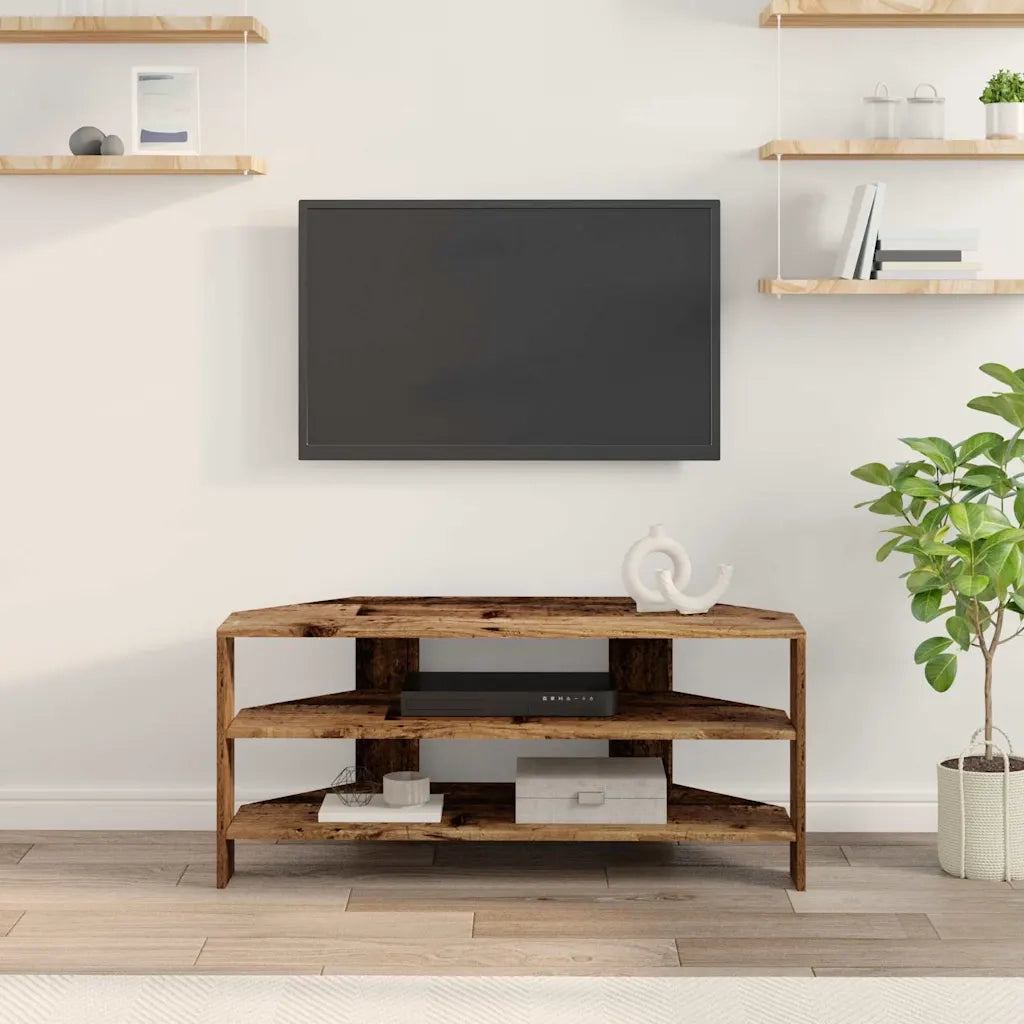 MobileTVAngolare Legno vecchio 102x40,5x45cm Legno multistrato 889773
