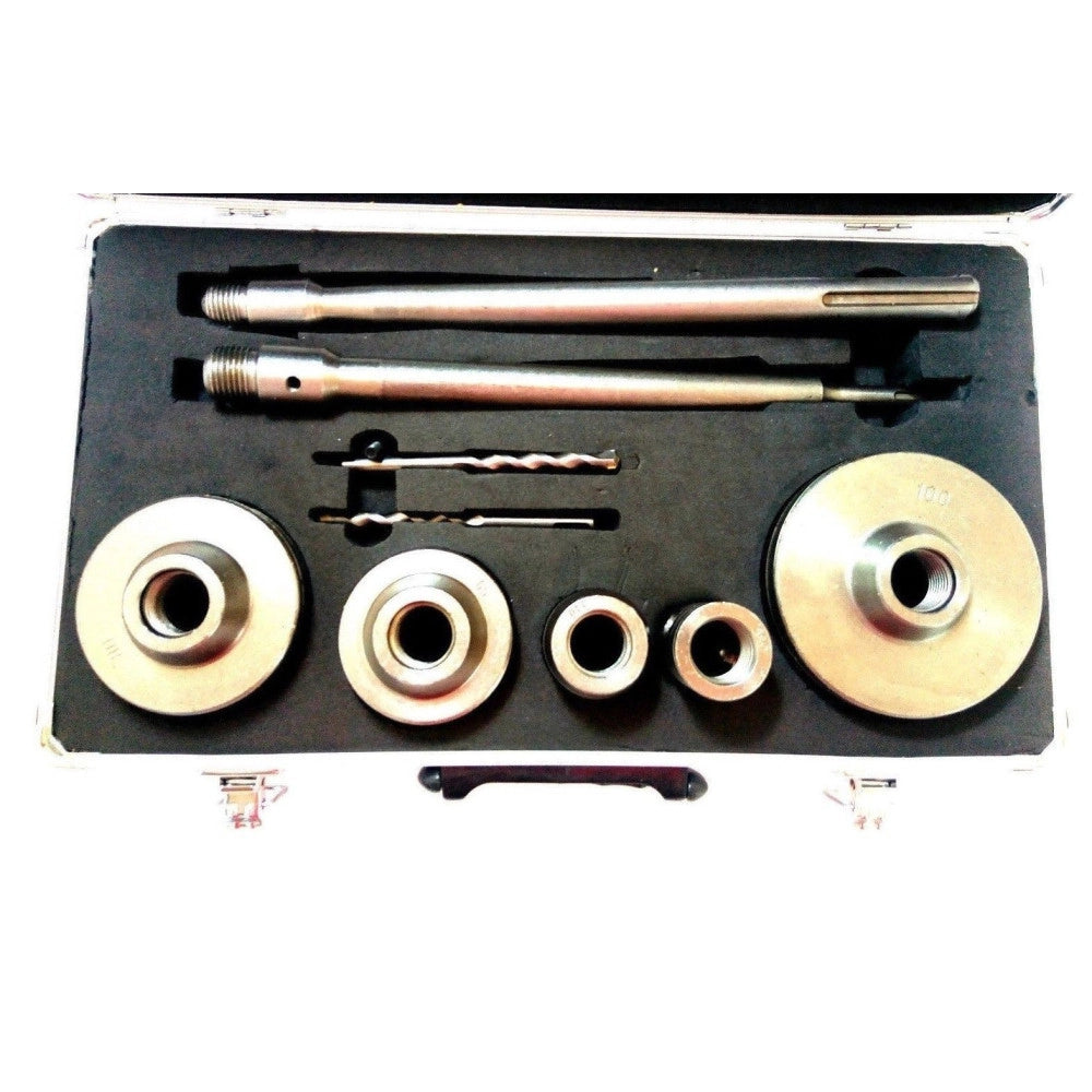 Trade Shop - Frese A Tazza Carotatrice 9 Pz Da Muro 35 40 65 80 100mm Trapano Sds Plus Max -