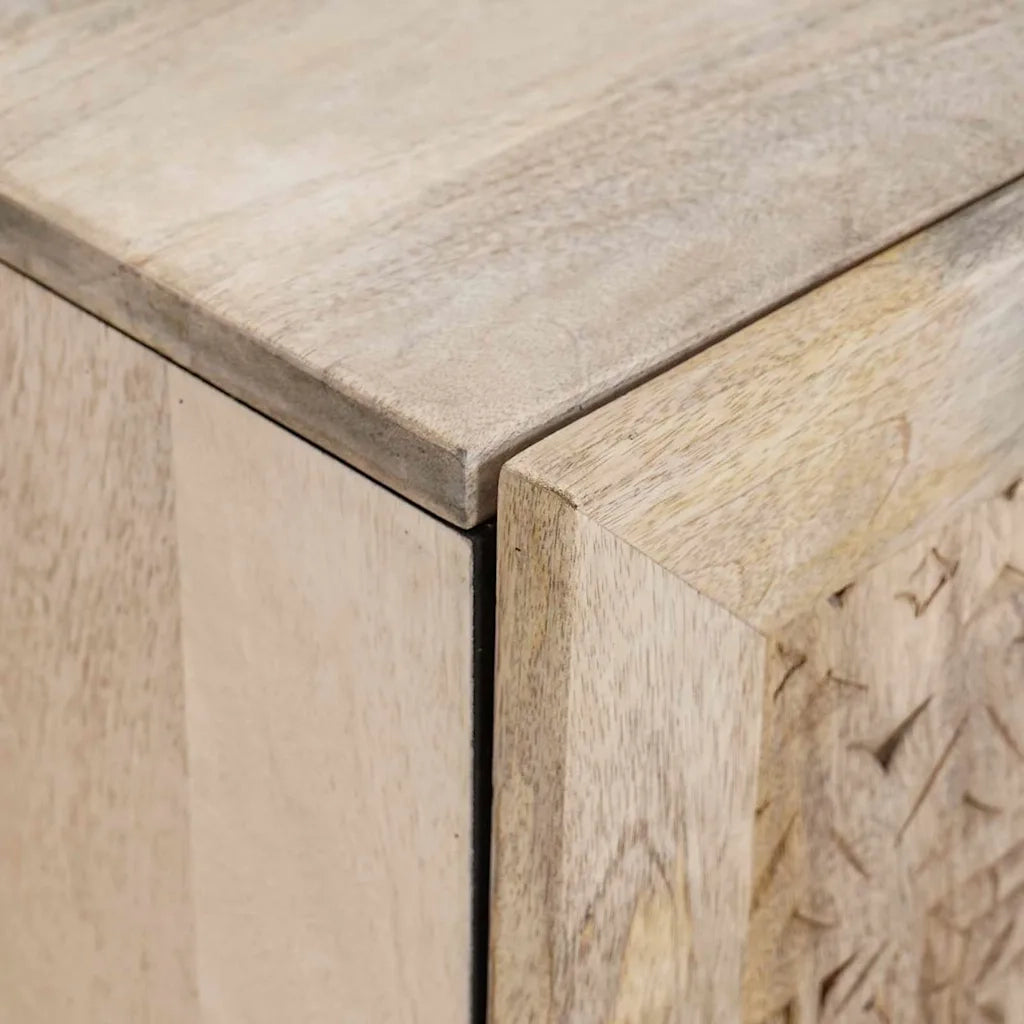 Set di mobili per il bagno 2 pcs Bianco Legno multistrato