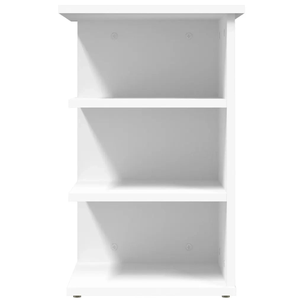 Credenza Bianca 35x35x55 cm in Legno Multistrato 806274