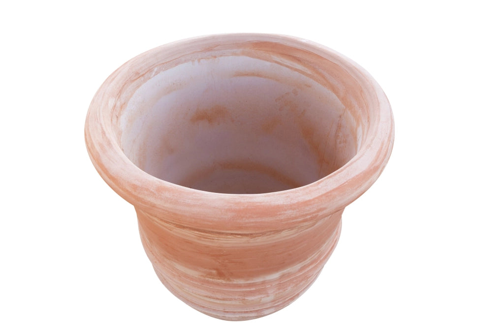 Biscottini Vaso in Terracotta 100% Made in Italy interamente Lavorata a Mano orcio conca