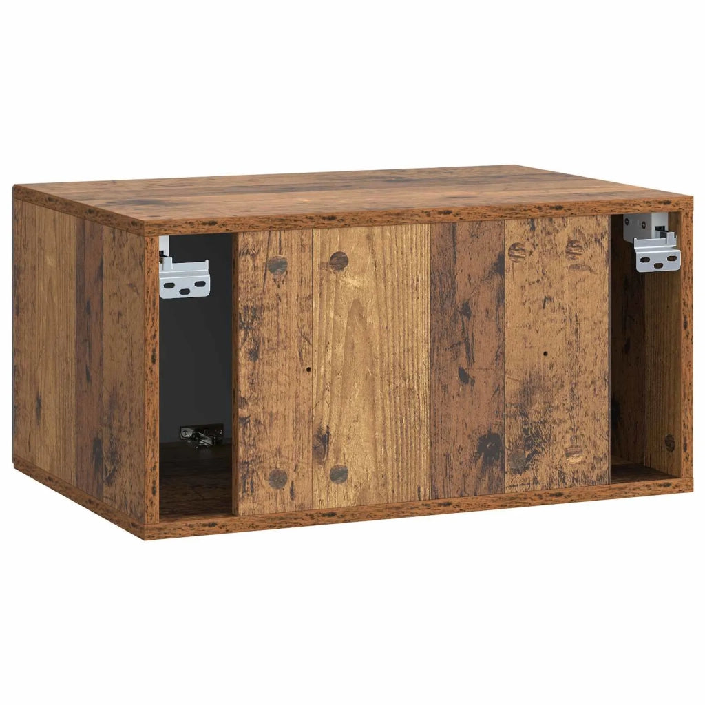 Mobile Porta TV da Muro Legno antico 59,5 x 41 x 30 cm 899023