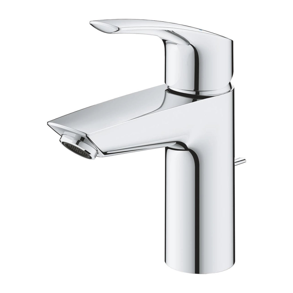 GROHE SW646825 Eurosmart New Miscelatore monocomando per lavabo Taglia S con scarico a saltarello integrato 1''1-4 flusso 5,7 l-min tecnologia GROHE EcoJoy e StarLight colore Cromo