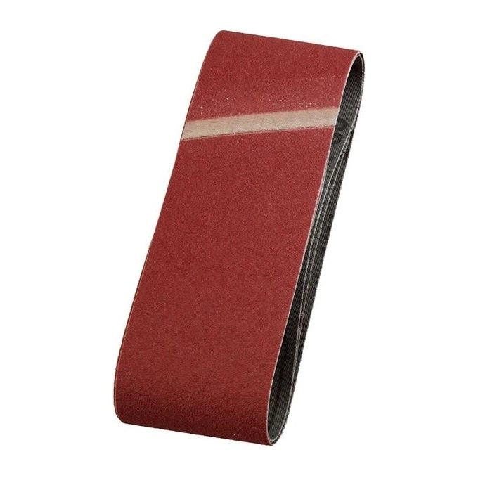 KWB 911408 Nastro Abrasivo per Levigatrice a Nastro Legno e Metallo Grana 80 65x410 mm 3 pezzi