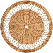 Tavoli di pranzo rotondi 118 pollici di tappeto di rattan intrecciato - lavabile - tavolo da pranzo camera da letto casa fattoria sala da pranzo.