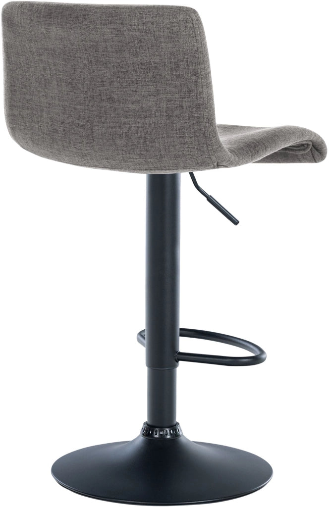 Sgabello Branford grigio chiaro,Tessuto