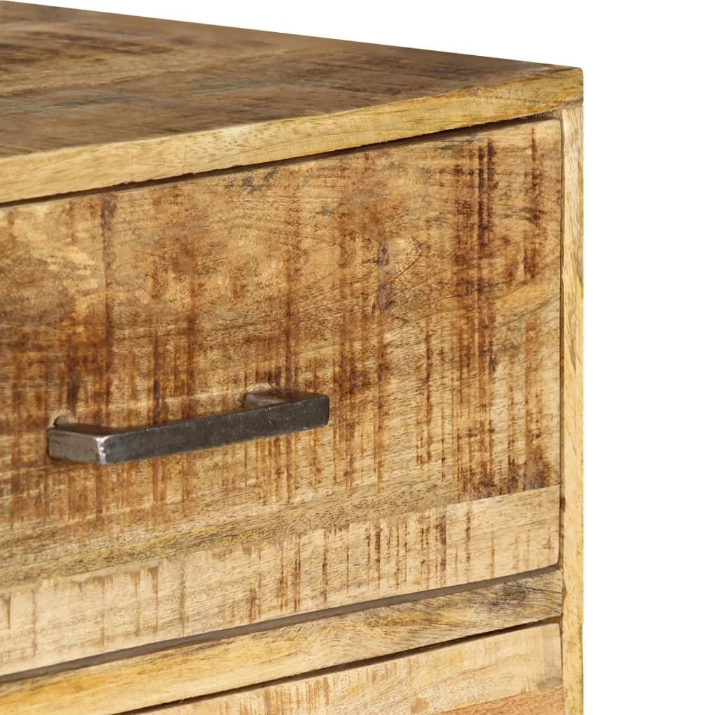 Buffet credenza mobiletto consolle mobile contenitore cassettiera 106 cm legno massello di mango 4402089
