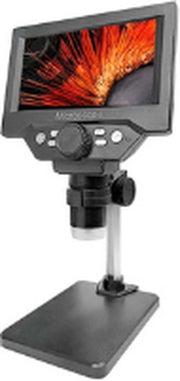 Microscopio Digitale - Schermo LCD 5,5 Pollici - 1080P - Full HD - 8 Lampioni LED