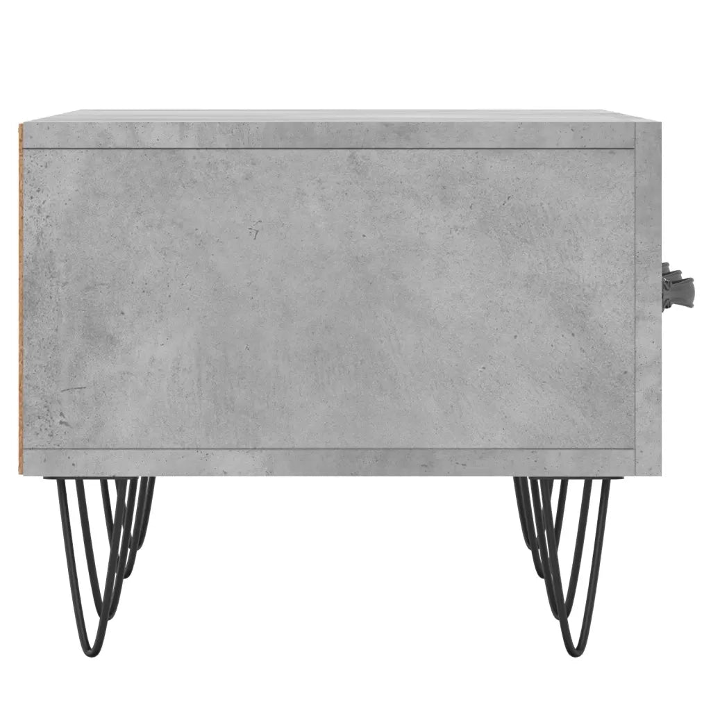 Mobile Porta TV Grigio Cemento 150x36x30 cm Legno Multistrato 829152