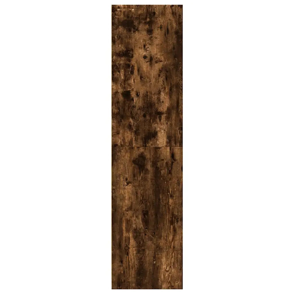 vidaXL Armadio Rovere Fumo 30x50x200 cm in Legno Multistrato