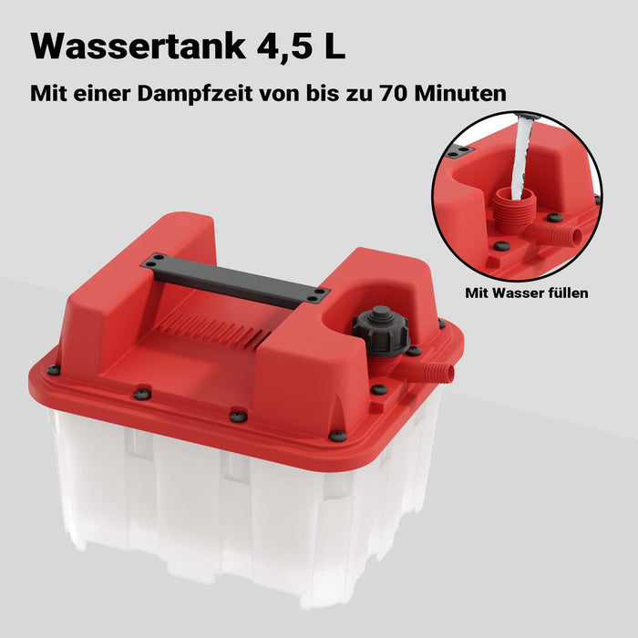 Vaporizzatore per rimozione carta da parati da 2200W 4,5L Staccaparati