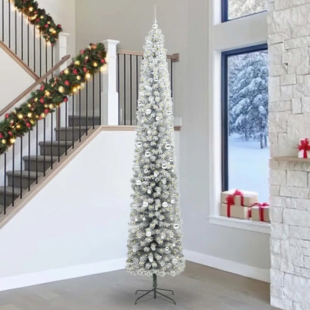 Albero di Natale artificiale con 300 LED Verde 300 cm 3395067