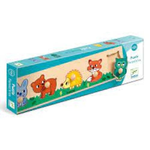 Puzzle,Forest`n`co,Djeco,Eta 1+