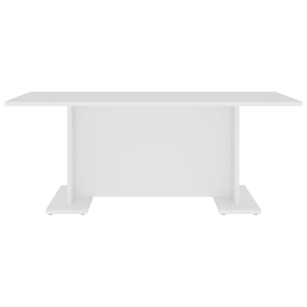 Tavolino da Salotto Bianco 103,5x60x40 cm in Legno Multistrato 806840