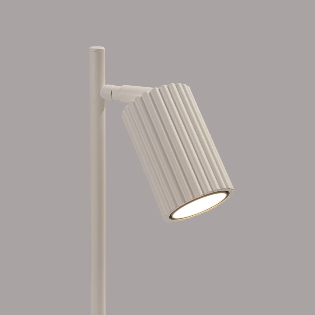 Lampada da tavolo moderna beige orientabile GU10 Pure Lume