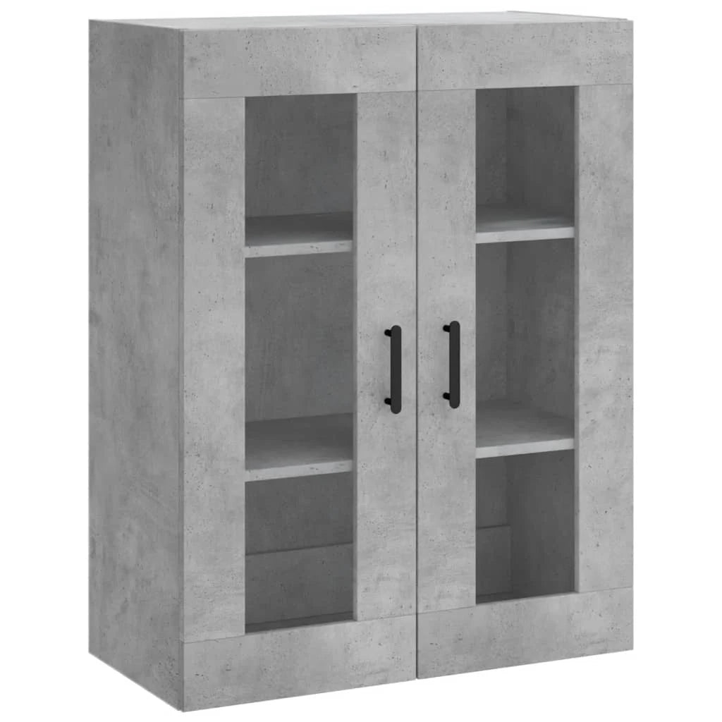 Buffet credenza cassettiera armadio mobile contenitore organizer cucina soggiorno salotto alto 69,5 x 34 x 180 cm legno ingegnerizzato grigio 02_0034697
