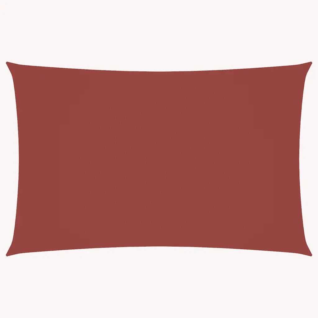 Parasole a Vela Oxford Rettangolare 5x8 m Terracotta 135386