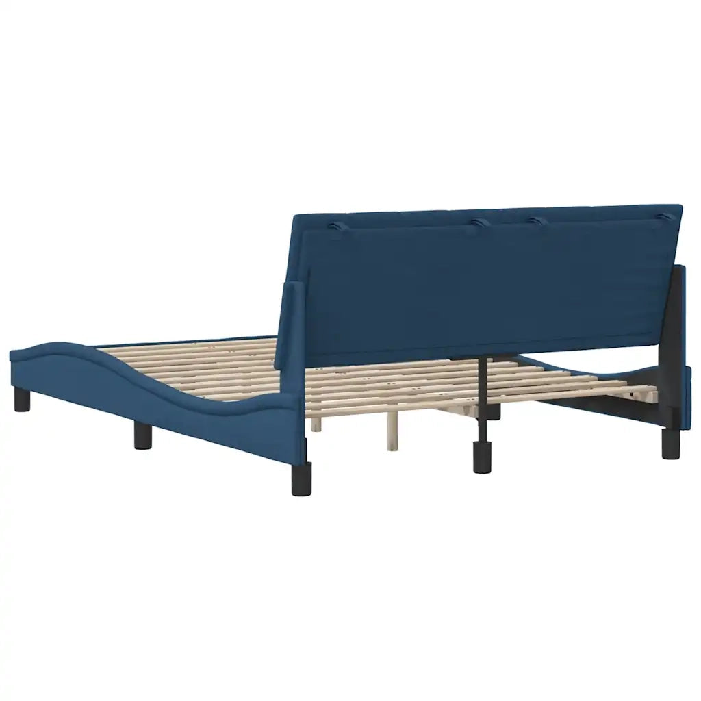 Giroletto senza Materasso Hanko Blu 140x200 cm in Tessuto 3310397