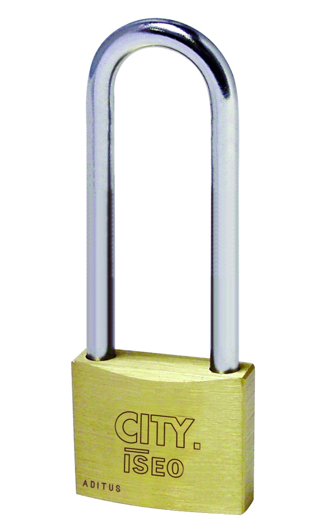 Iseo LUCCHETTO DI SICUREZZA CITY Arco lungo  mm. 50 10.00 pz