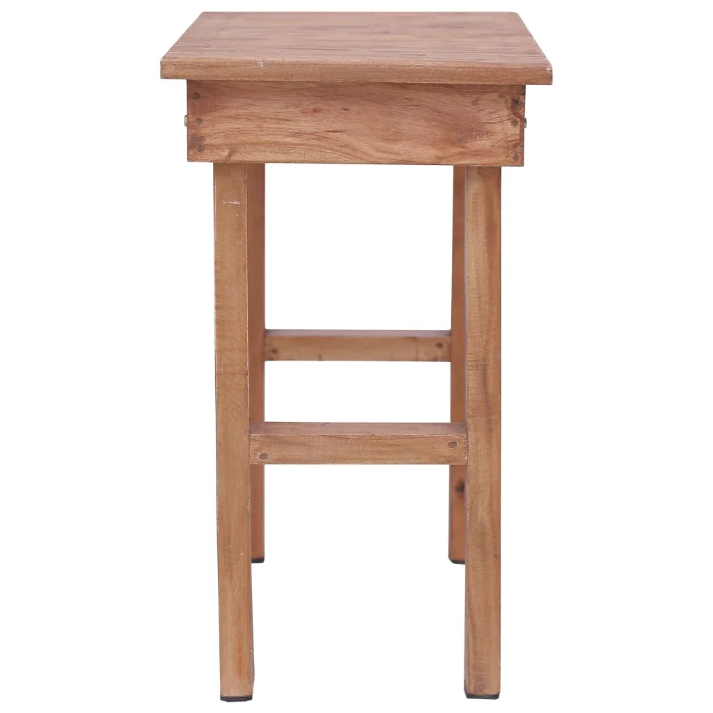 Tavolino da salotto | Tavolino da caff¨¨ | Tavolino da Soggiorno 70x35x60 cm in Legno Massello di Mogano