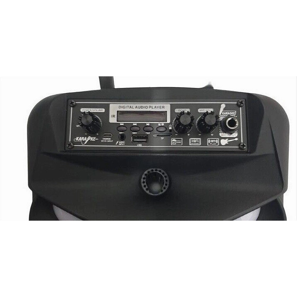 Trade Shop - Cassa Bluetooth Altoparlante Speaker Usb Wifi 1000 W Portatile Wireles Km-824 -