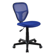 Poltrona Ufficio Pretty Blu 43,5x39,5x92,5