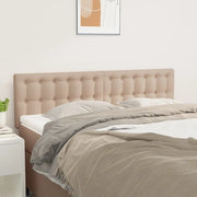 Testiera Cappuccino 144x5x78/88 cm in Similpelle 346469