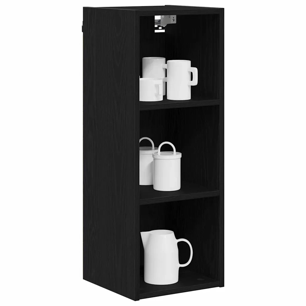 Armadio pensile Rovere Nero 30 x 29,5 x 80 cm Legno multistrato 884435