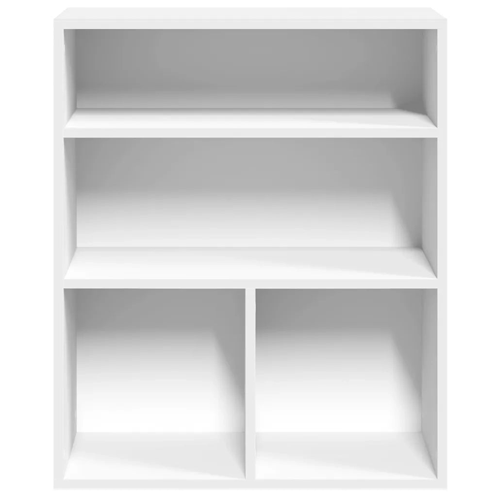 Libreria Bianca 60x30x71,5 cm in Legno Multistrato 860310