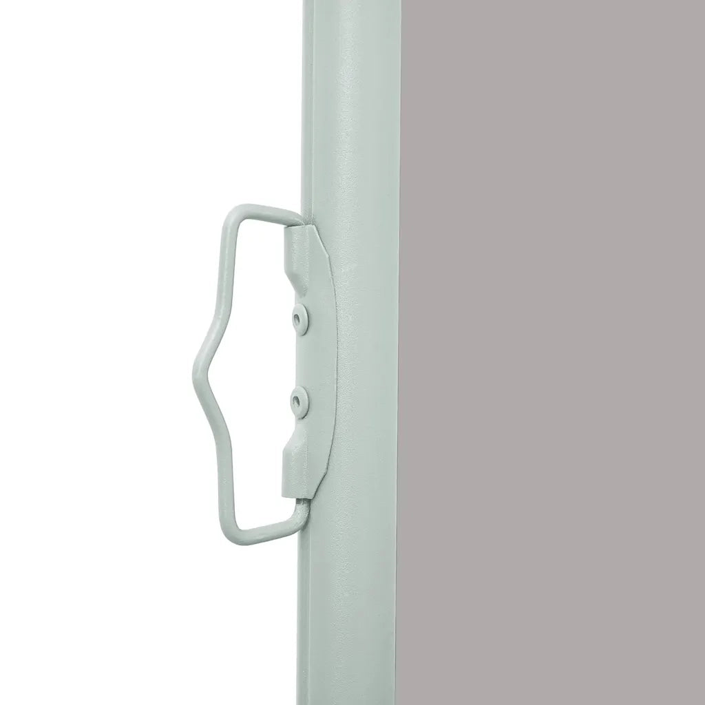 Tenda Laterale Retrattile per Patio 140x600 cm Grigio 313373