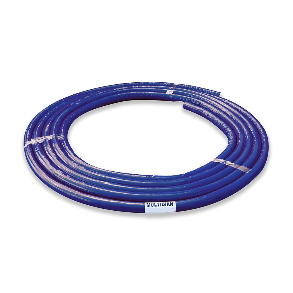 TUBO MULTI-DIAN SISTEMA MULTISTRATO COIBENTATO BLU ROTOLO 10 MT- 20 x 2- DH- metri 10
