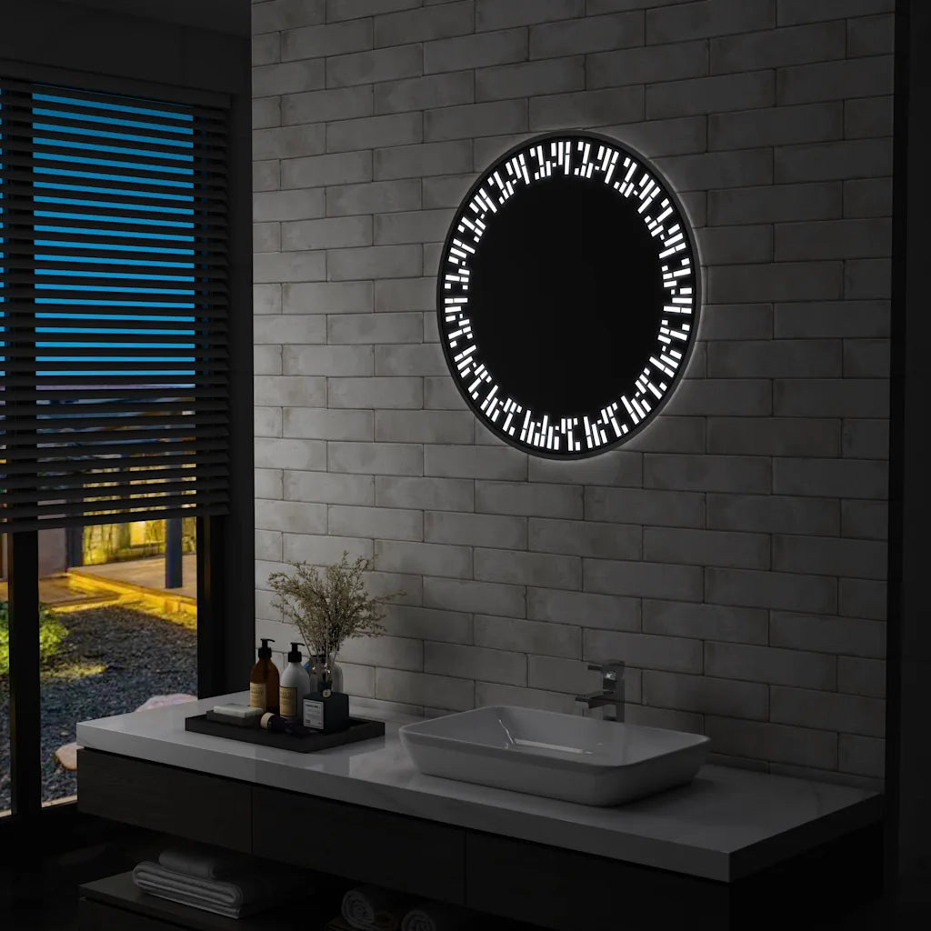 Specchio a LED per Bagno-Specchio Decorativo 70 cm 866635