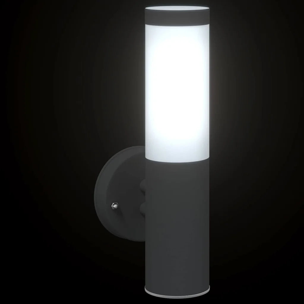Lampada da Parete Esterna Nero 15 x 7,5 x 33 cm CFW8923868