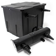 Set SunSun: Biofiltro per laghetto 12000l Chiarificatore UVC 18W