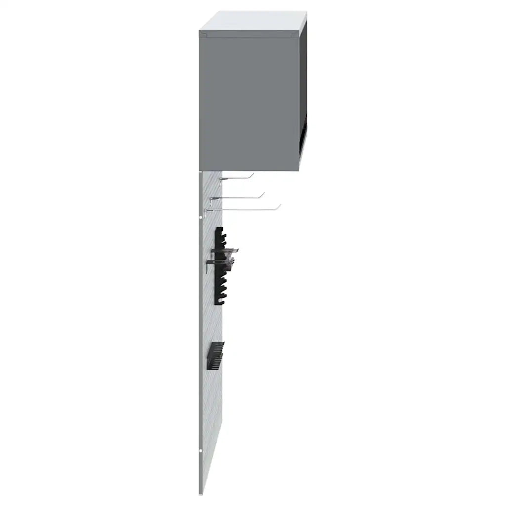 Set di armadi per attrezzi con lo scaffale 3 pz Nero CFW7367108