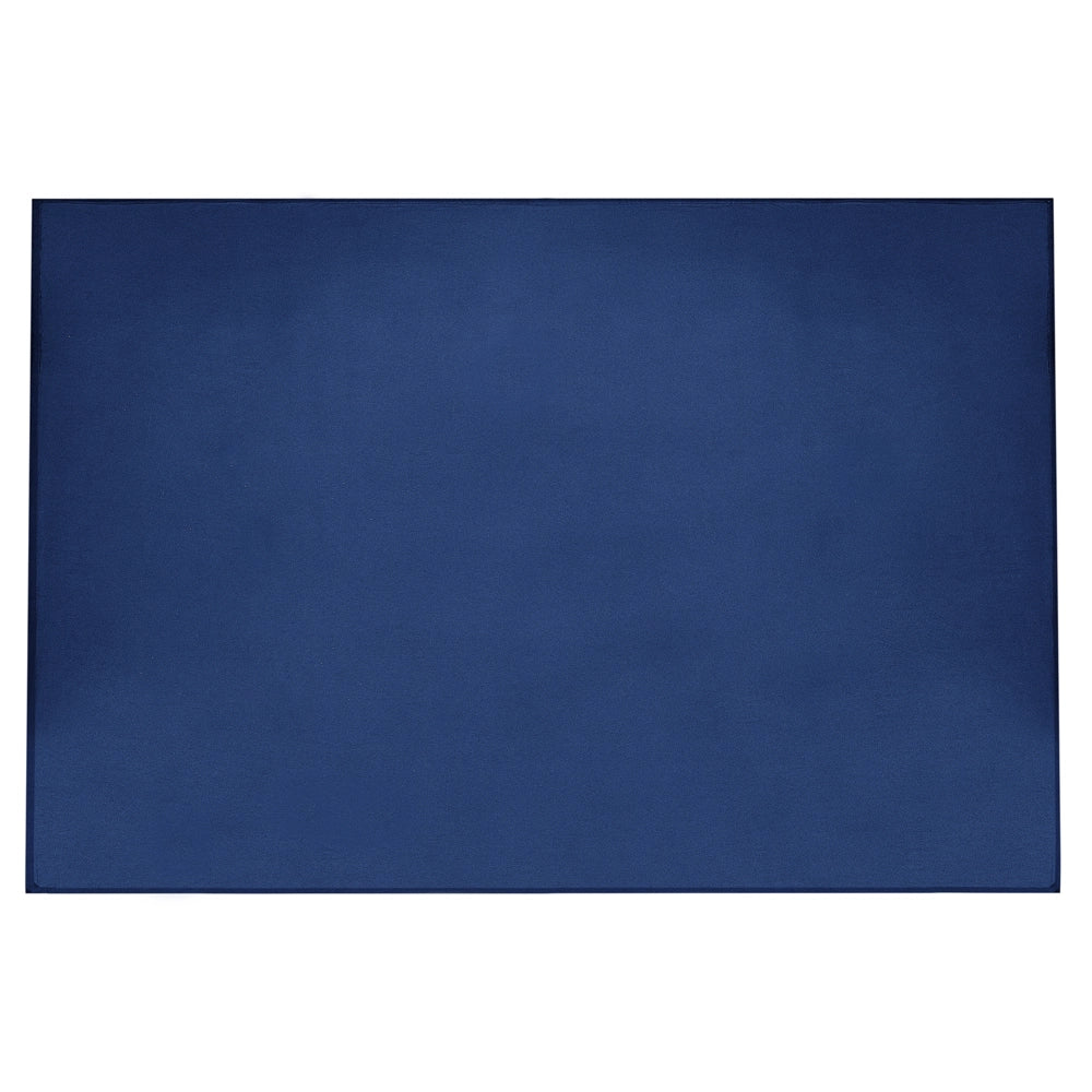 Copripiumino per coperta ponderata Blu Marino Tessuto poliestere 135 x 200 cm Motivo solido Design moderno Tessile camera da letto