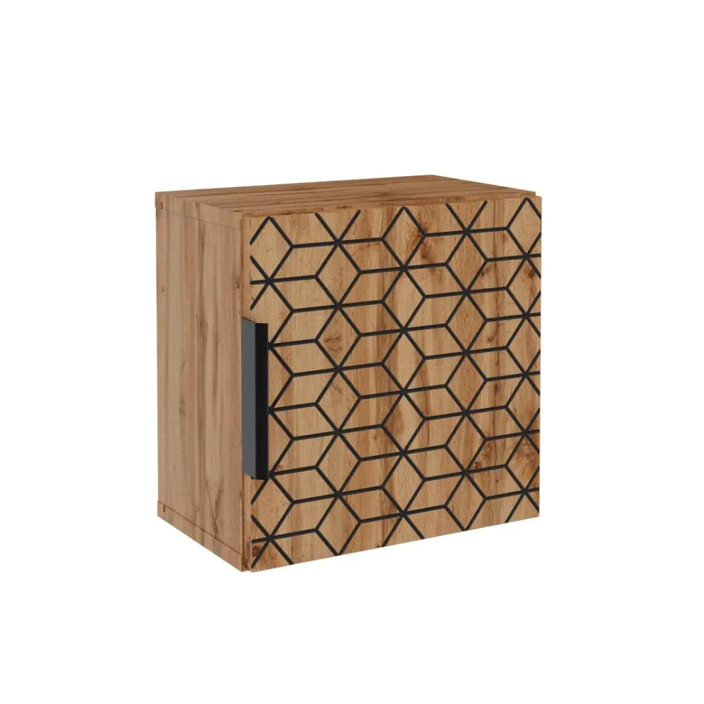 Mobile contenitore DIAMEN 31 cm – Colore quercia wotan – Stile design