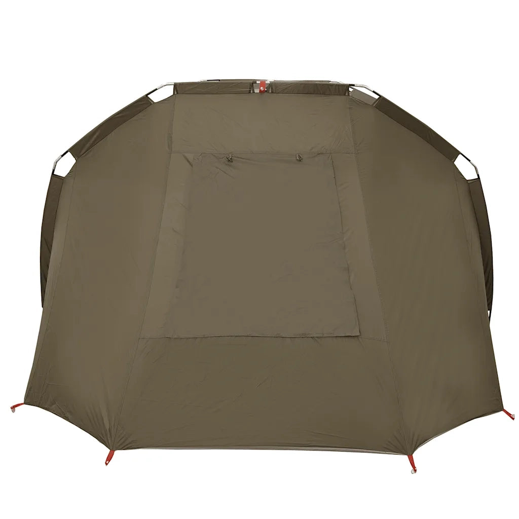 vidaXL Tenda da Pesca per 4 Persone Marrone Impermeabile