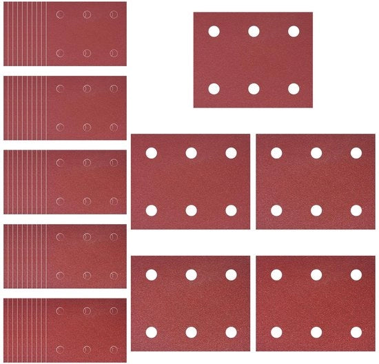 Kit di raschiatura a 50 pezzi - Raschiatura con adesivo 102mm