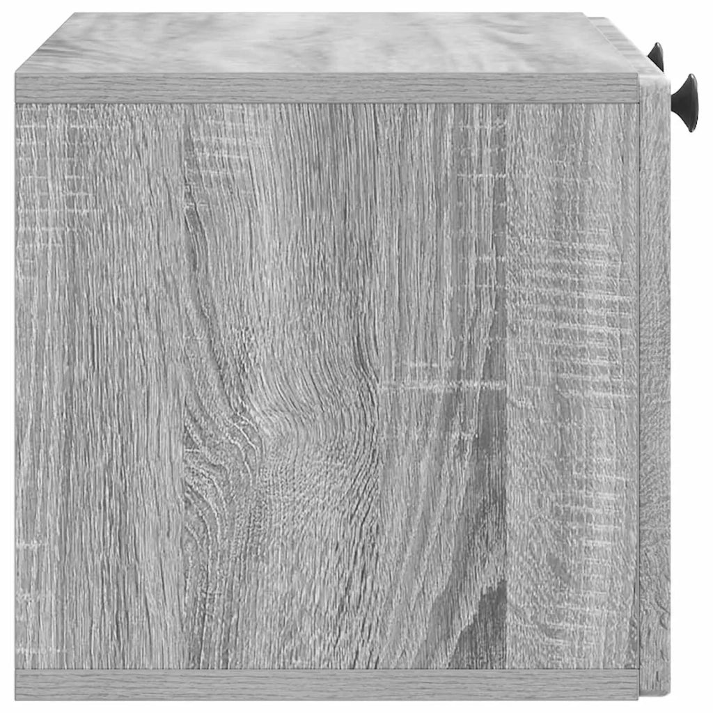 Mobile Porta TV da Muro Grigio Sonoma 59,5 x 31 x 30 cm