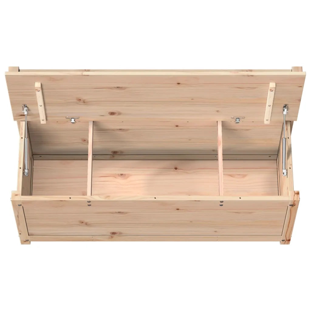 Panca 110x41x76,5 cm in Legno Massello di Pino CFW1374962