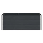 Fioriere | Cassetta per fiori | Letto rialzato da giardino Nero 150 x 100 x 54 cm