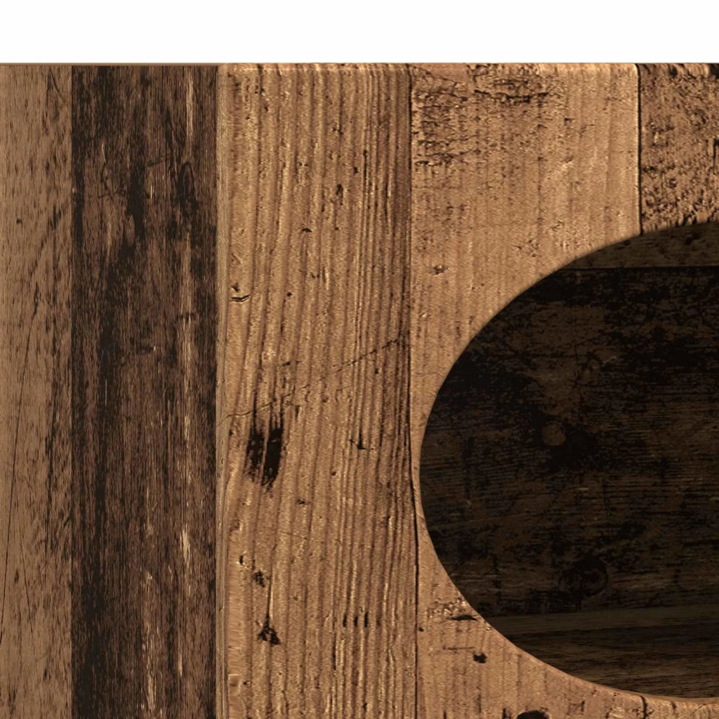 Credenza | Madia | Buffet da pranzo | Armadio da pranzo Legno vecchio 40 x 35 x 100,5 cm Legno multistrato