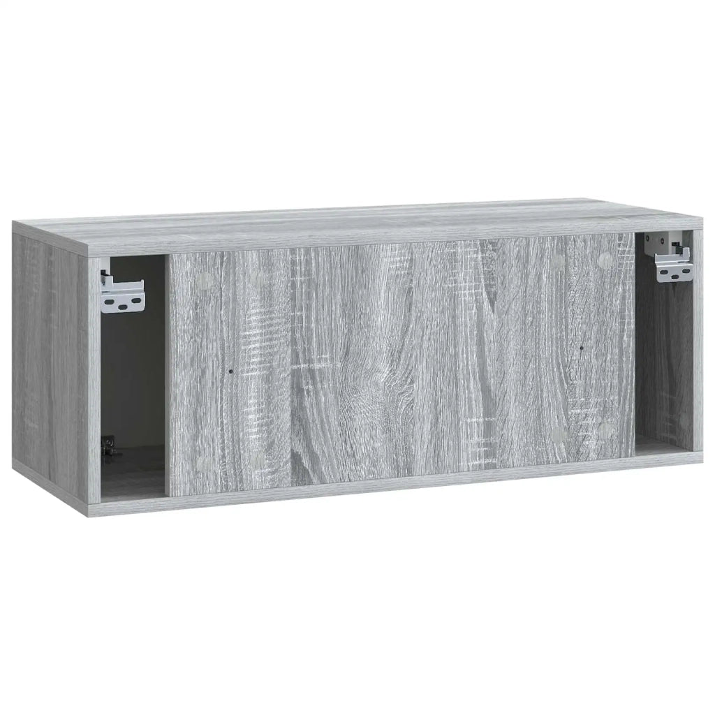 Mobile Porta TV da Muro 78,5 x 31 x 30 cm Sonoma grigio 899231